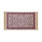 Tapete Belga De Veludo Com Franja Clássico Importado - Jolite