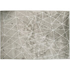 Tapete Belga Geometric Desenho 02 0.67x1.05 - Edantex - Cinza