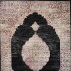 Tapete Belga Harmony 1.00x1.40 Preto 9935 Abdalla