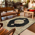 Tapete Belga Harmony 1.40x2.00 Preto 9935 Abdalla