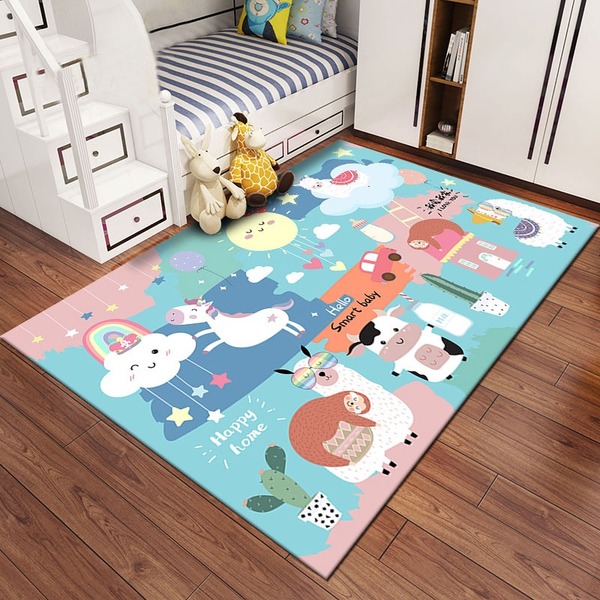 Tapete Belga Kids 1 00 X 1 40 - Lhama