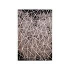 Tapete Belga Liege 1 Cinza 0,50x1,00m Edantex