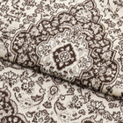 Tapete Belga Medalion Bege 1,40 x1,00m Abdalla