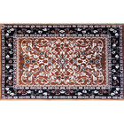 Tapete Belga Sarouk Casa Dona Tabriz 060x100 Marrom