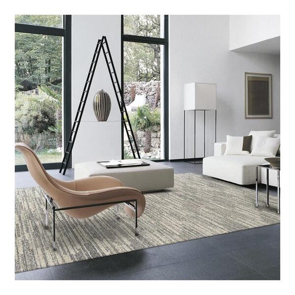 Tapete Belga Touch 2.40x3.40 Bege/cinza 40 Abdalla