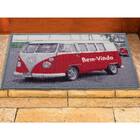 Tapete Bem Vindo 33x55cm Kombi - Corttex - Multicolorido