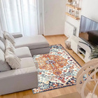 Tapete Bernadine Arad Veludo 140x200cm Antiderrapante