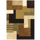 Tapete Bernadine Carmel Veludo 140x200cm Antiderrapante