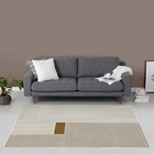 Tapete Bernadine Lezion Veludo 140x200cm Antiderrapante