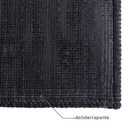 Tapete Blend Marrom Pelo Alto 2,00x1,40m