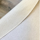 Tapete Boho Redondo Ø140cm Off White - Antiderrapante