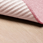 Tapete Boho Redondo Ø140cm Rosa - Antiderrapante