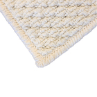 Tapete Bouclê Atratto Areia Textil J Serrano