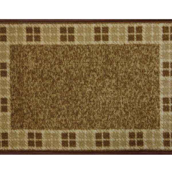 Tapete Boucle Xadrez 0 45 X 0 65 Bege Niazitex