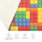 Tapete Brisa Infantil 100cm X 130cm Blocos Kapazi