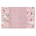 Tapete Brisa Infantil 100cm X 130cm Nas Nuvens Kapazi