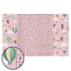 Tapete Brisa Infantil 100cm X 130cm Nas Nuvens Kapazi