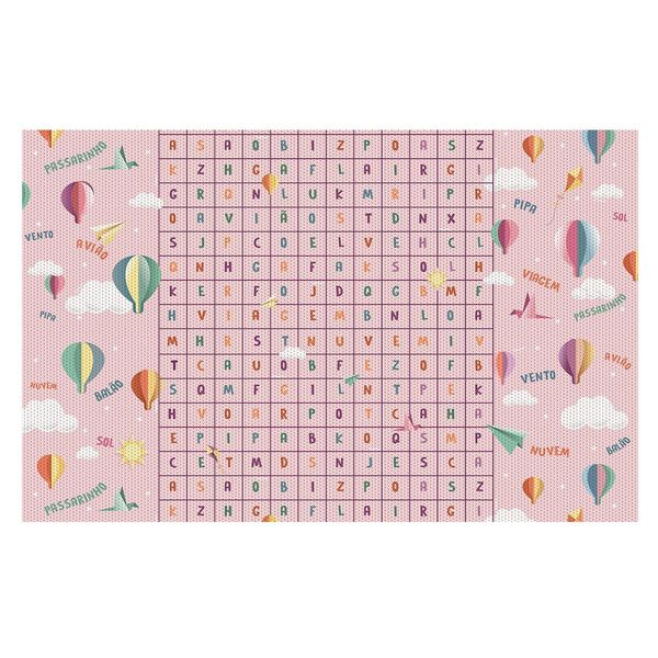 Tapete Brisa Infantil 100cm X 130cm Nas Nuvens Kapazi
