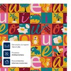 Tapete Brisa Infantil 100cm X 130cm Vogais Kapazi