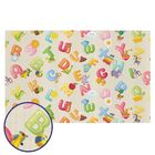Tapete Brisa Infantil Em Rolo 130cm X 15m Alfabeto Kapazi