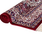 Tapete Bruxelas 0,66x2,10 Vermelho 3 Edantex