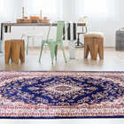 Tapete Bruxelas 1,00x1,40 Azul 7 Edantex