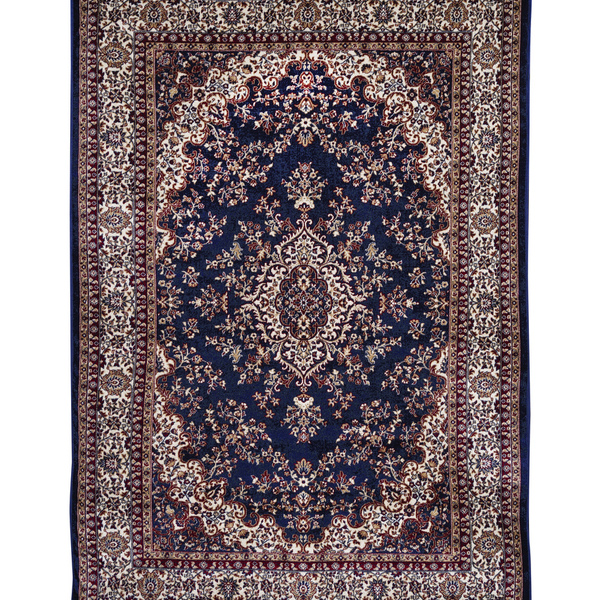 Tapete Bruxelas 1,00x1,40 Azul 7 Edantex