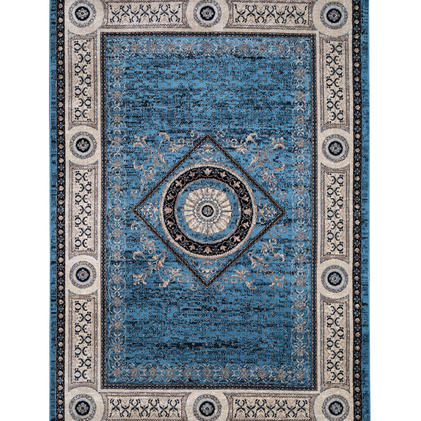 Tapete Bruxelas 2,00x2,50 Azul 9 Edantex