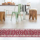 Tapete Bruxelas 2,00x2,50 Vermelho 06 Edantex