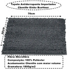 Tapete Buettner Microfibra 50x70cm Ginko Grafite