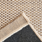 Tapete Buzios Polipropileno Marrom Internas 50x100cm