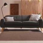 Tapete Buzios Retangular Poliéster (100x150cm) Marrom