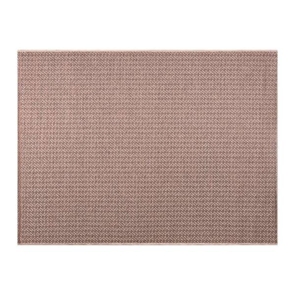 Tapete Buzios Retangular Poliéster (200x300cm) Bege E Marrom