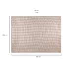 Tapete Buzios Retangular Poliéster (250x300cm) Cinza