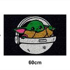 Tapete Capacho Baby Yoda 60x40 Mandalorian Casa Entrada Lar