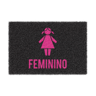 Tapete Capacho Banheiro Feminino Mulheres Comércio