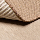 Tapete Capacho Bege Bem Vindo Marfim - Antiderrapante