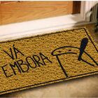 Tapete Capacho Bento Cake 60x40 Vá Embora Casa Entrada Lar