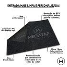 Tapete Capacho Churrasco 80x40cm Churrasqueira Gourmet Pai