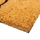 Tapete Capacho De Coco 30x45 Preto Sergipe 1 7908006056683