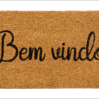 Tapete Capacho De Coco 30x45 Preto Sergipe 1 7908006056683