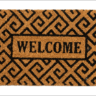 Tapete Capacho De Coco 30x45 Preto Sergipe 3 7908006056706