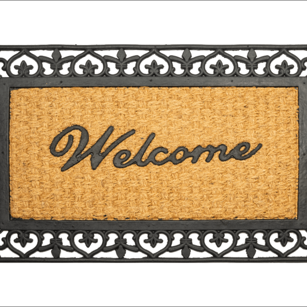 Tapete Capacho De Coco 45x75 Preto Prime 22 7908006056652