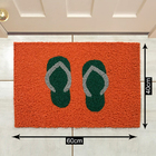 Tapete Capacho Decorativo 60x40cm Chinelo