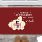 Tapete Capacho Decorativo Entrada Porta Sala E No Meio De Tan