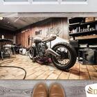 Tapete Capacho Decorativo Entrada Porta Sala Oficina De Moto