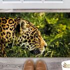 Tapete Capacho Decorativo Entrada Porta Sala Onça Pintada