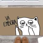 Tapete Capacho Decorativo Entrada Porta Sala Vá Embora