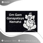 Tapete Capacho Decorativo Ganesha Ganapataye Mantra 60x40