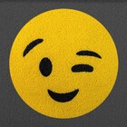 Tapete Capacho - Emoji piscada